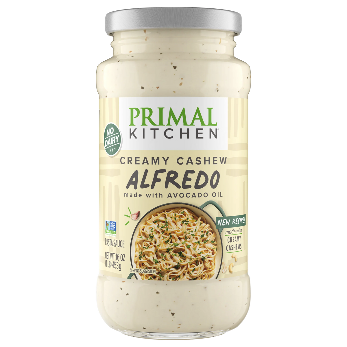 Creamy Cashew Alfredo Sauce